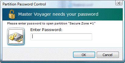 enter password to open secure cd